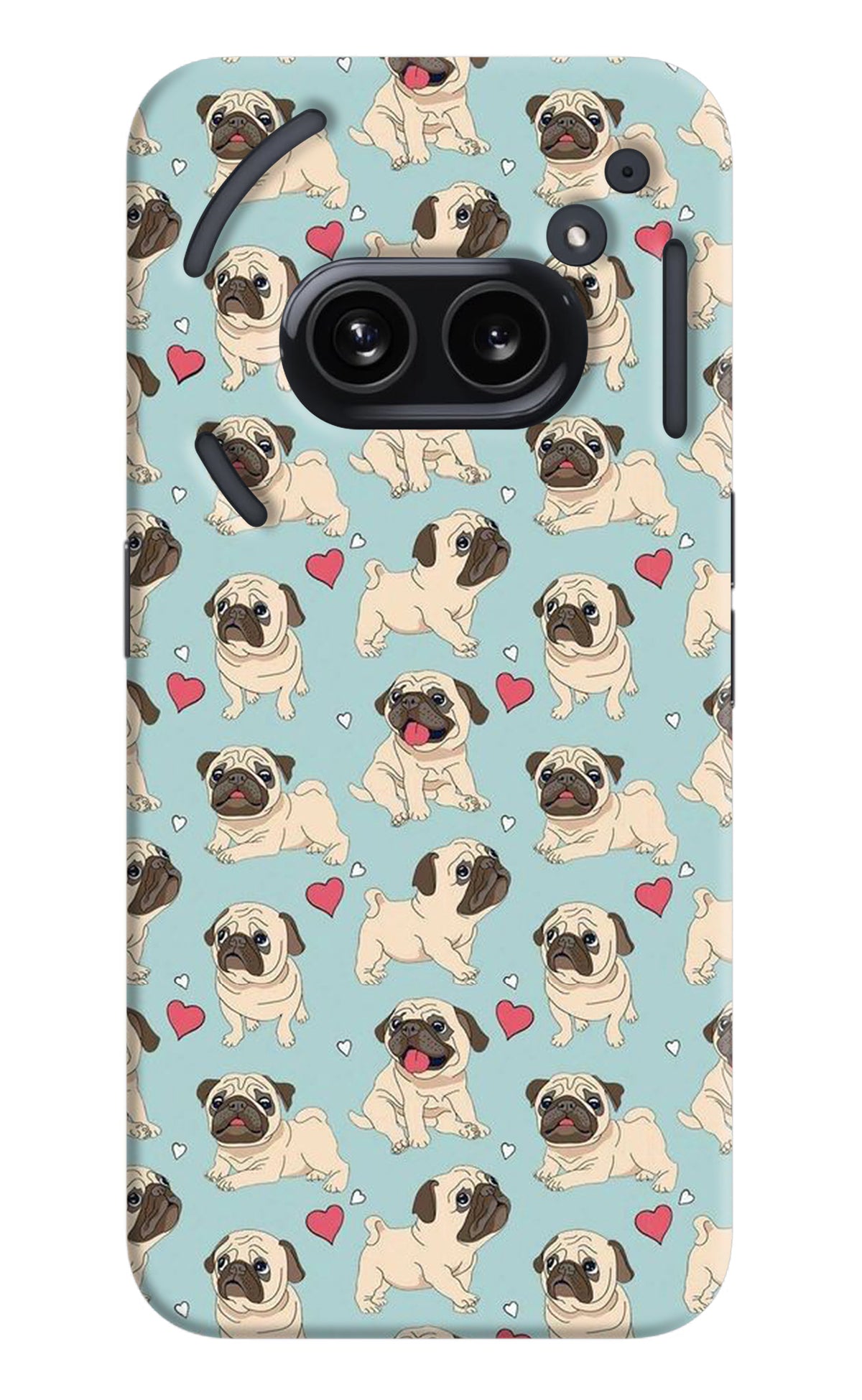 Pug Dog Nothing Phone 2A Back Cover