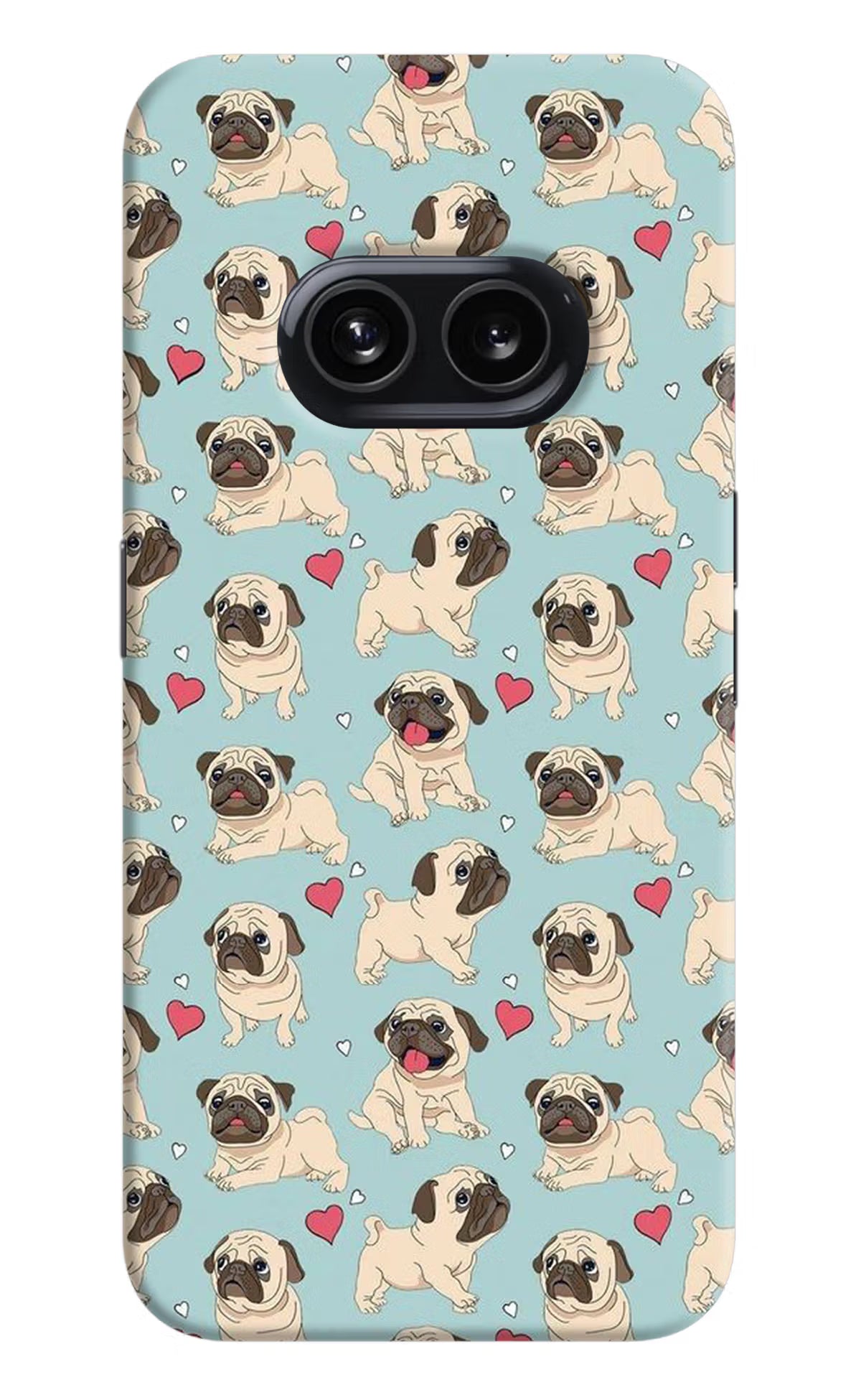 Pug Dog Nothing Phone 2A Hard Case Back Cover by Casekaro