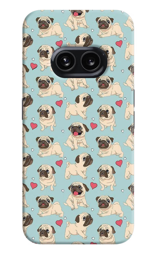 Pug Dog Nothing Phone 2A Hard Case Back Cover by Casekaro