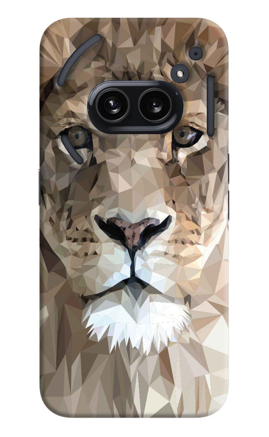 Lion Art Nothing Phone 2A Back Cover