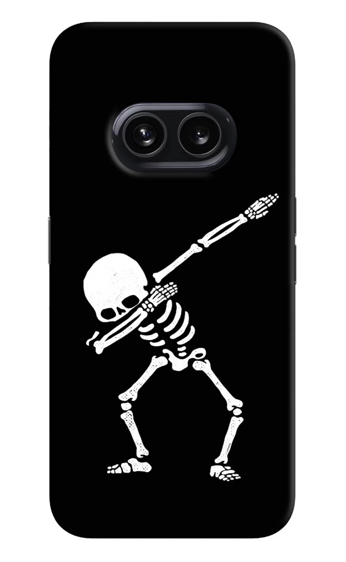Dabbing Skeleton Art Nothing Phone 2A Hard Case Back Cover by Casekaro