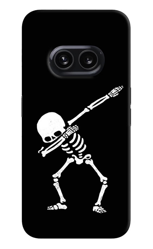Dabbing Skeleton Art Nothing Phone 2A Hard Case Back Cover by Casekaro