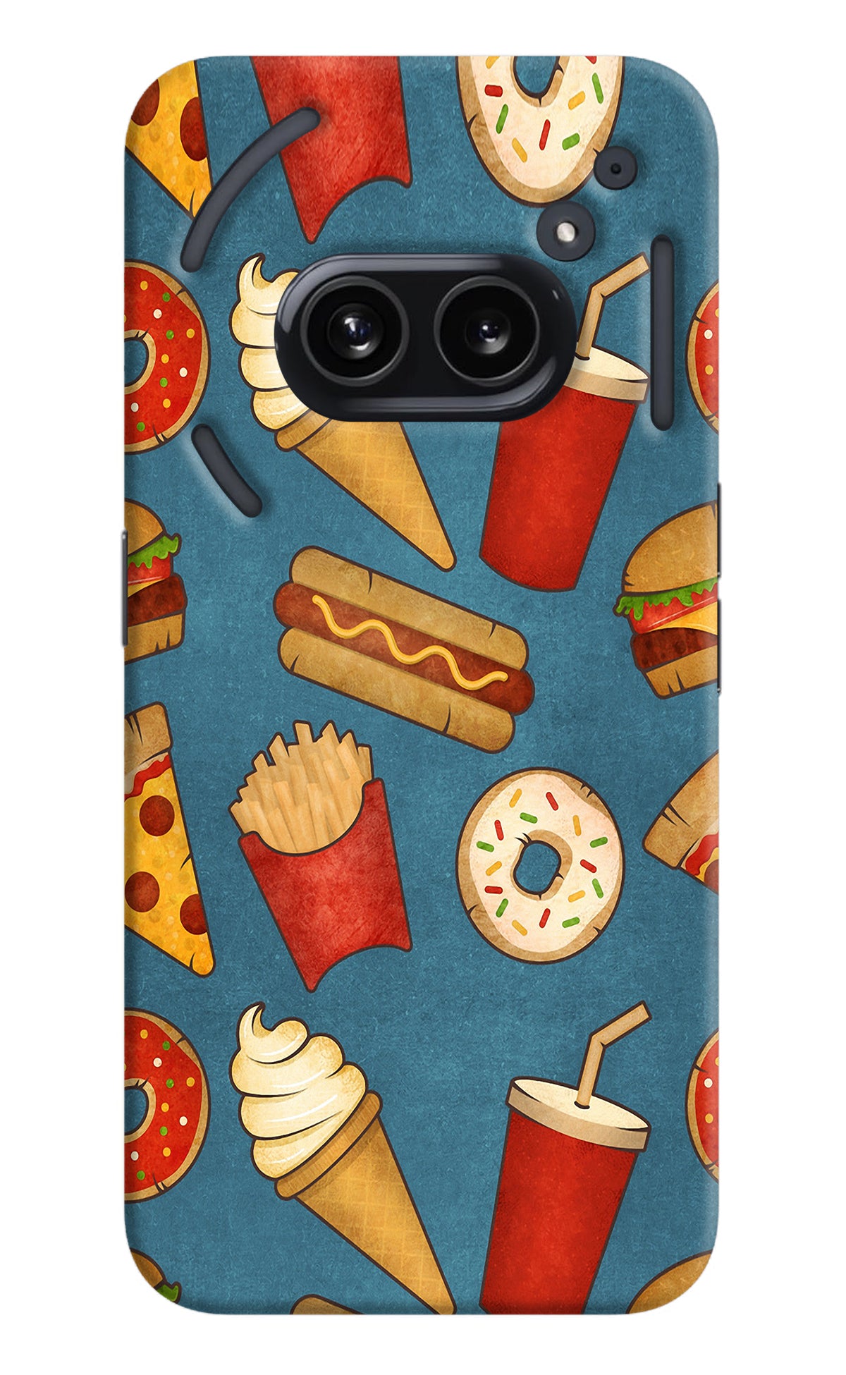 Foodie Nothing Phone 2A Back Cover