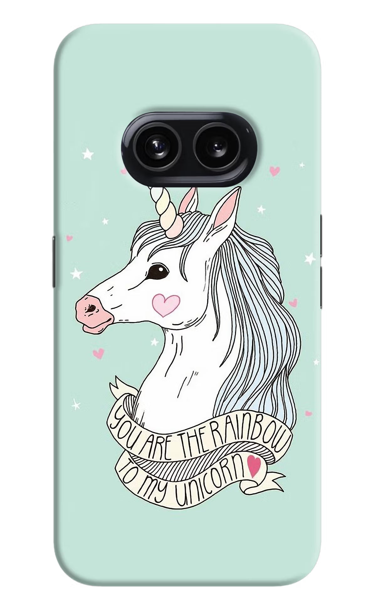 Unicorn Wallpaper Nothing Phone 2A Hard Case Back Cover by Casekaro