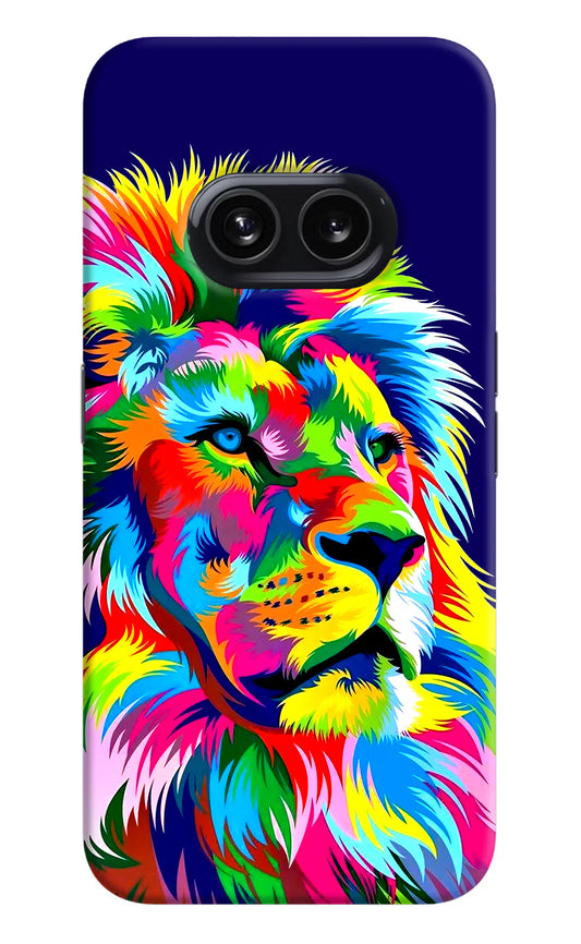 Vector Art Lion Nothing Phone 2A Hard Case Back Cover by Casekaro