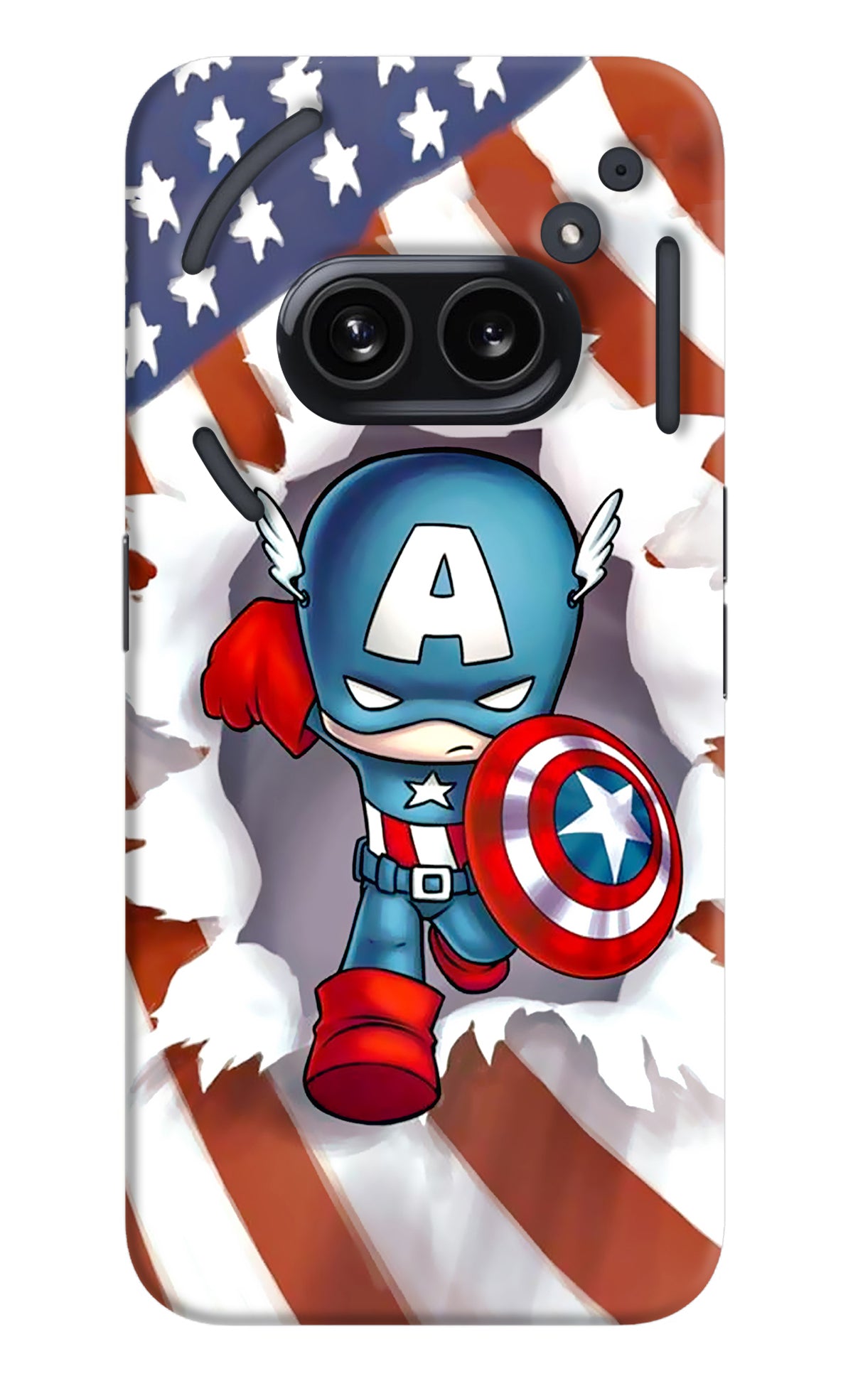 Captain America Nothing Phone 2A Back Cover