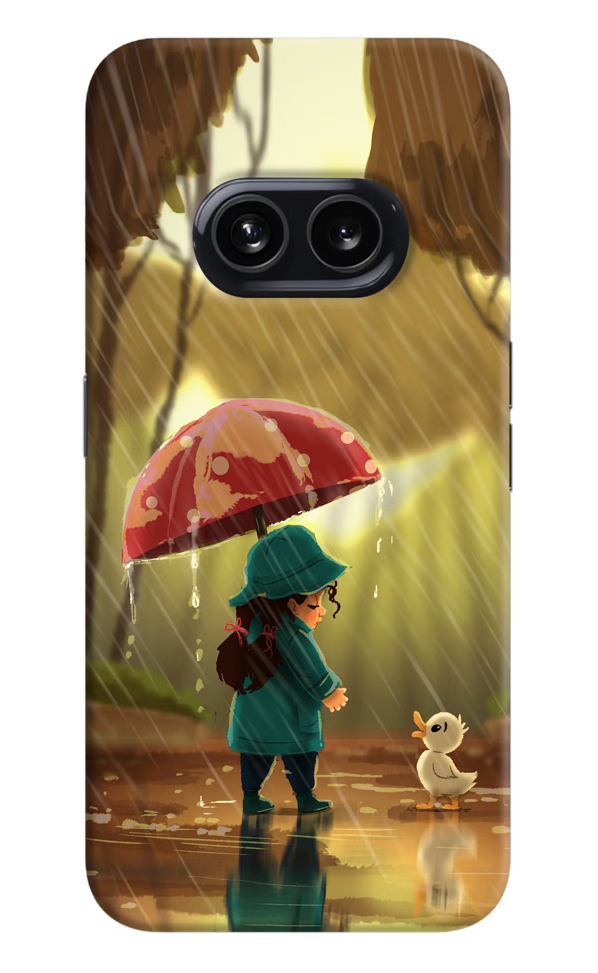 Rainy Day Nothing Phone 2A Hard Case Back Cover by Casekaro