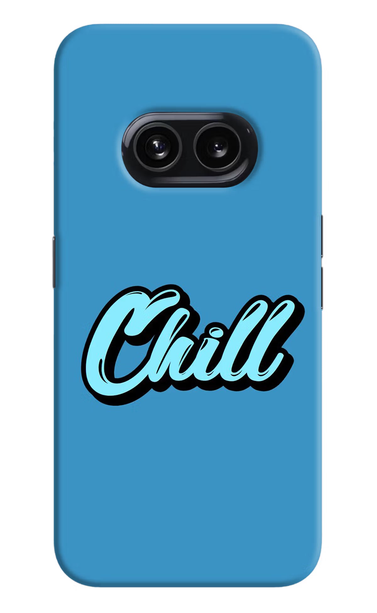 Chill Nothing Phone 2A Hard Case Back Cover by Casekaro