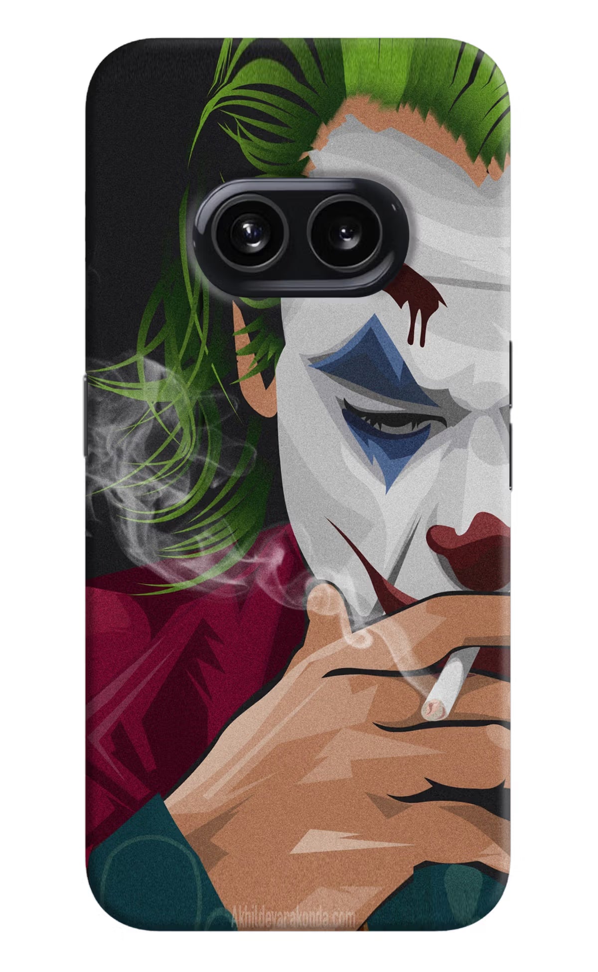 Joker Smoking Nothing Phone 2A Hard Case Back Cover by Casekaro
