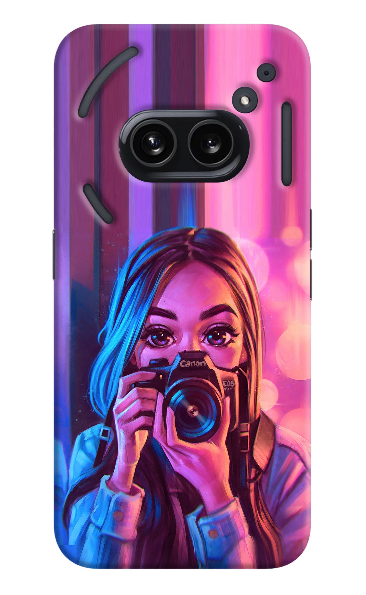 Girl Photographer Nothing Phone 2A Back Cover