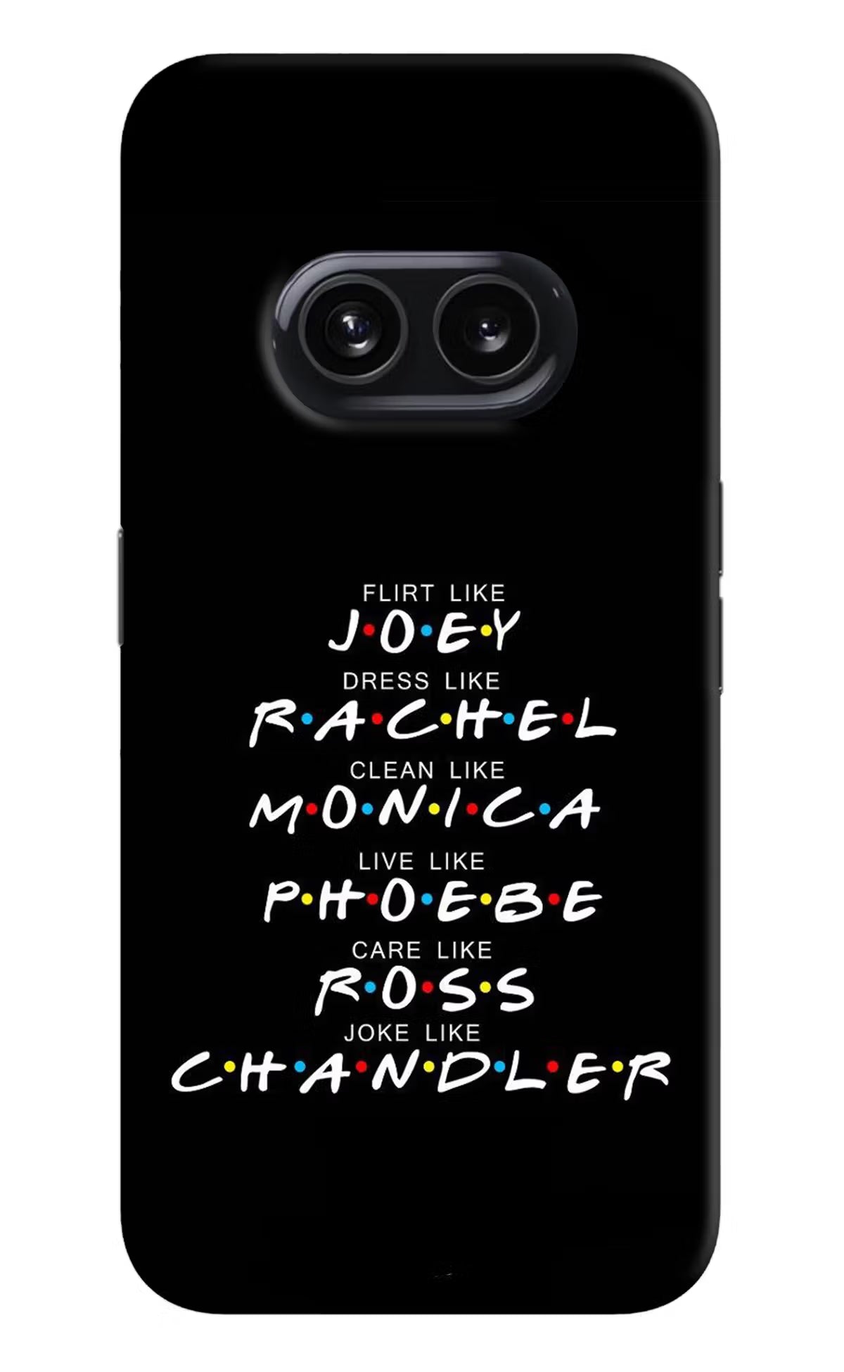 FRIENDS Character Nothing Phone 2A Hard Case Back Cover by Casekaro