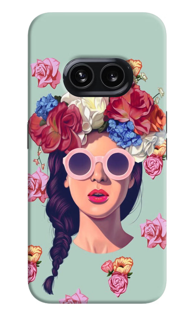 Pretty Girl Nothing Phone 2A Hard Case Back Cover by Casekaro
