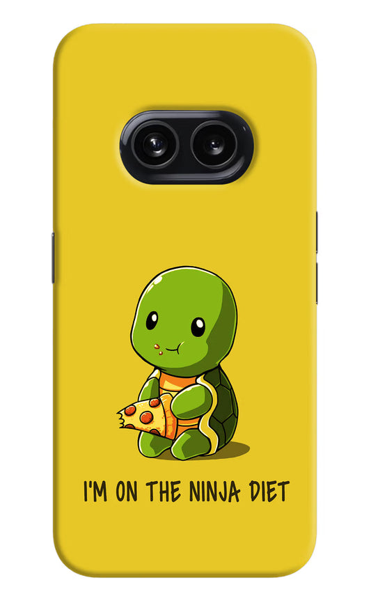 I'm on Ninja Diet Nothing Phone 2A Hard Case Back Cover by Casekaro