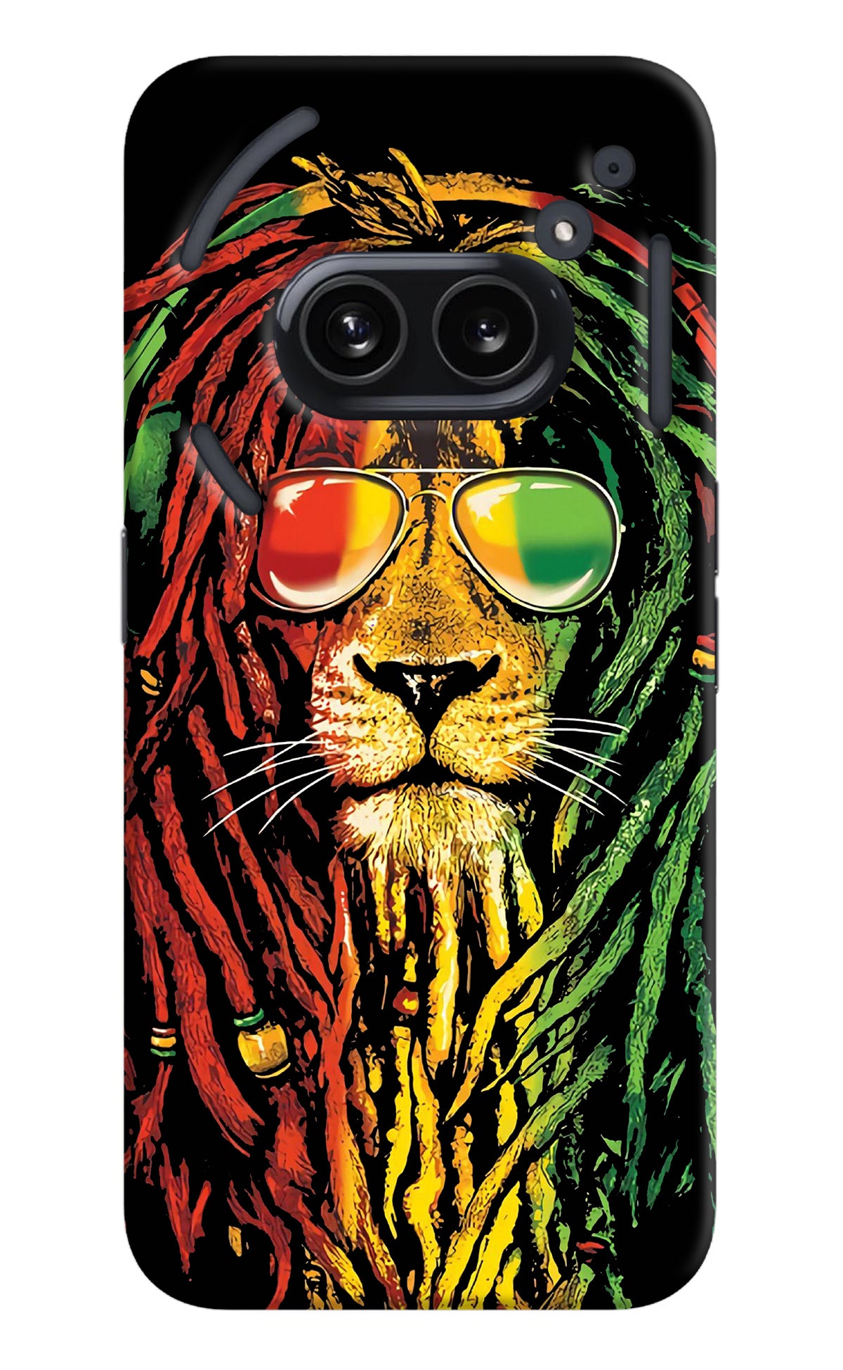 Rasta Lion Nothing Phone 2A Back Cover