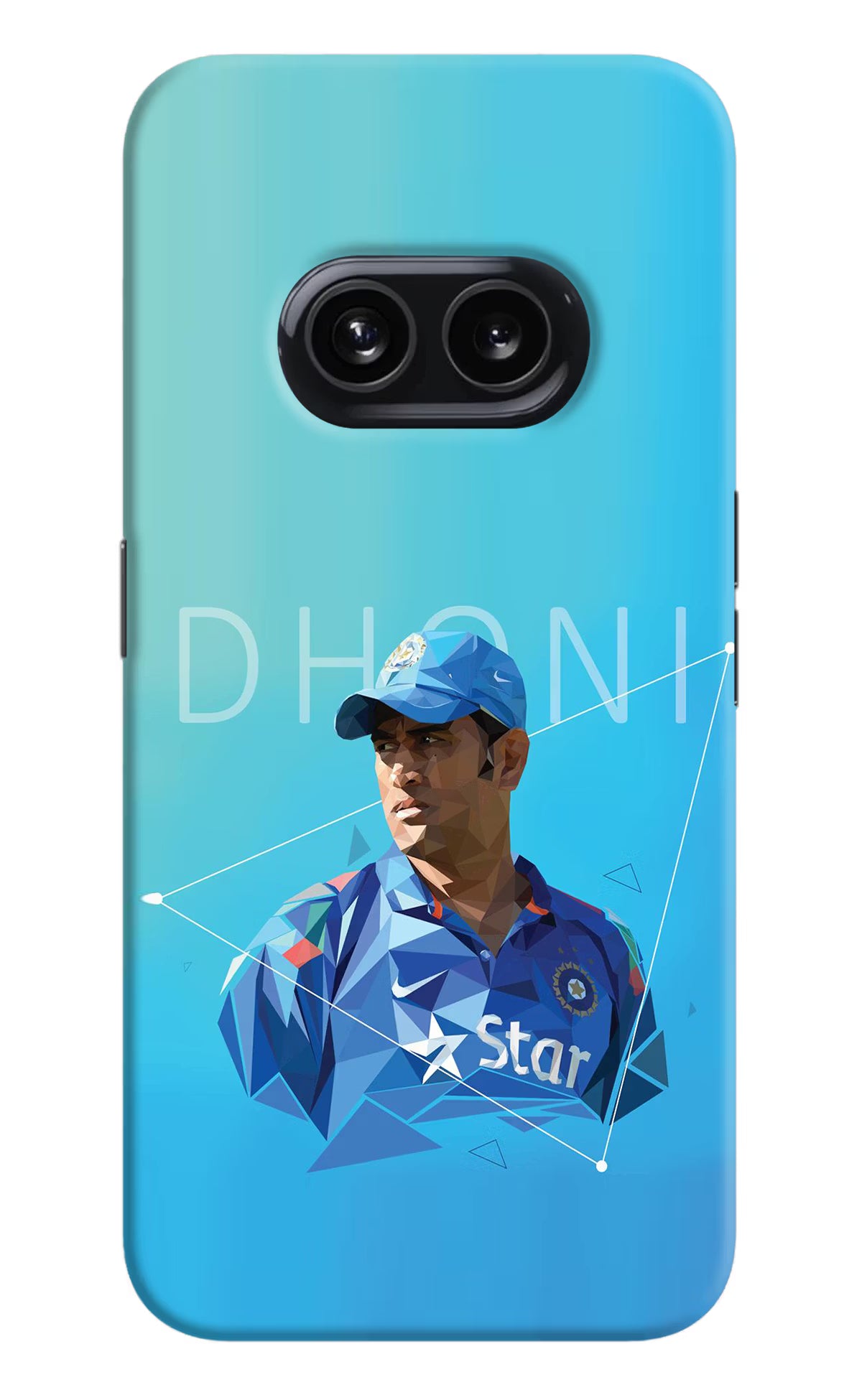 Dhoni Artwork Nothing Phone 2A Hard Case Back Cover by Casekaro