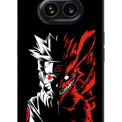 Naruto Two Face Nothing Phone 2A Hard Case Back Cover by Casekaro