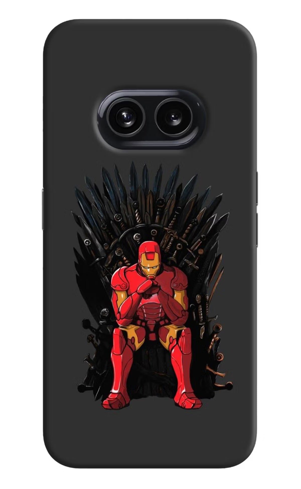 Ironman Throne Nothing Phone 2A Hard Case Back Cover by Casekaro
