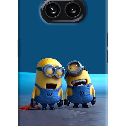 Minion Laughing Nothing Phone 2A Hard Case Back Cover by Casekaro
