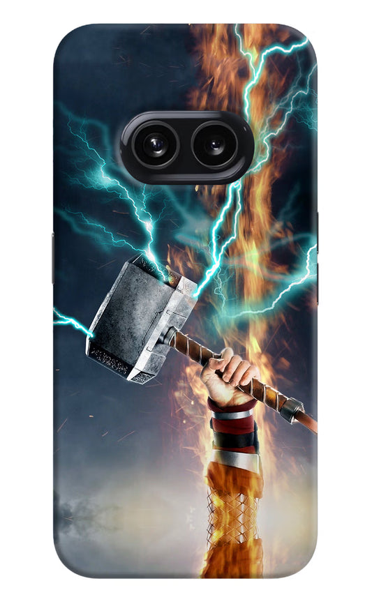 Thor Hammer Mjolnir Nothing Phone 2A Hard Case Back Cover by Casekaro