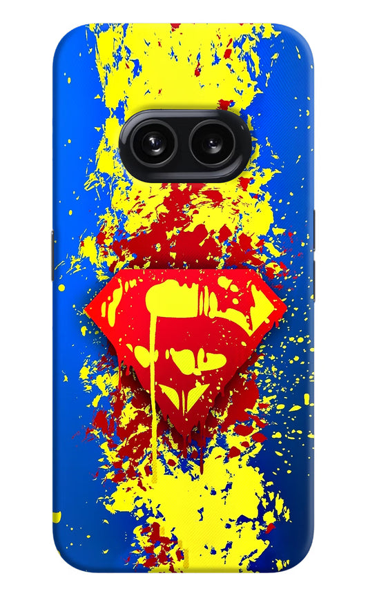 Superman logo Nothing Phone 2A Hard Case Back Cover by Casekaro