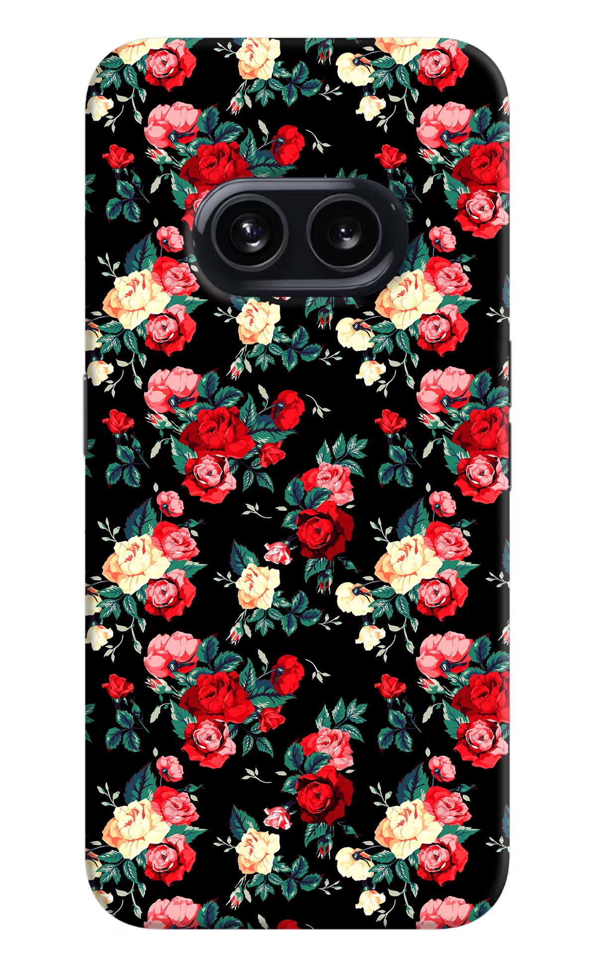 Rose Pattern Nothing Phone 2A Hard Case Back Cover by Casekaro