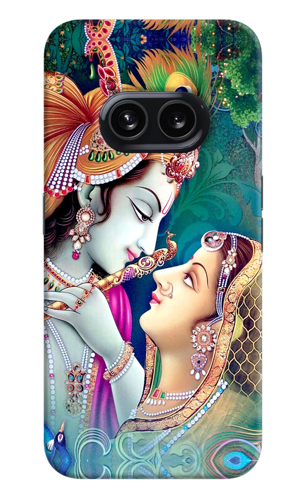 Lord Radha Krishna Nothing Phone 2A Hard Case Back Cover by Casekaro