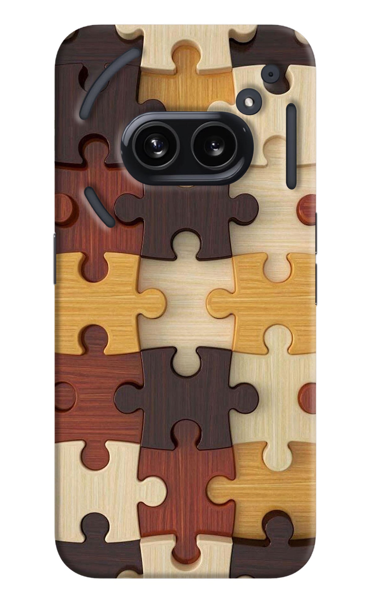 Wooden Puzzle Nothing Phone 2A Back Cover