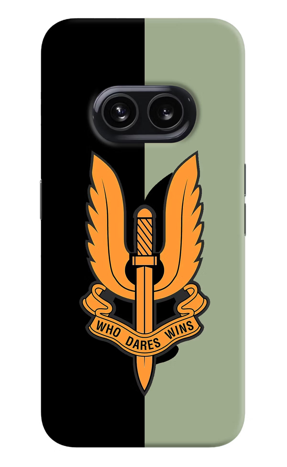 Balidan Logo Nothing Phone 2A Hard Case Back Cover by Casekaro