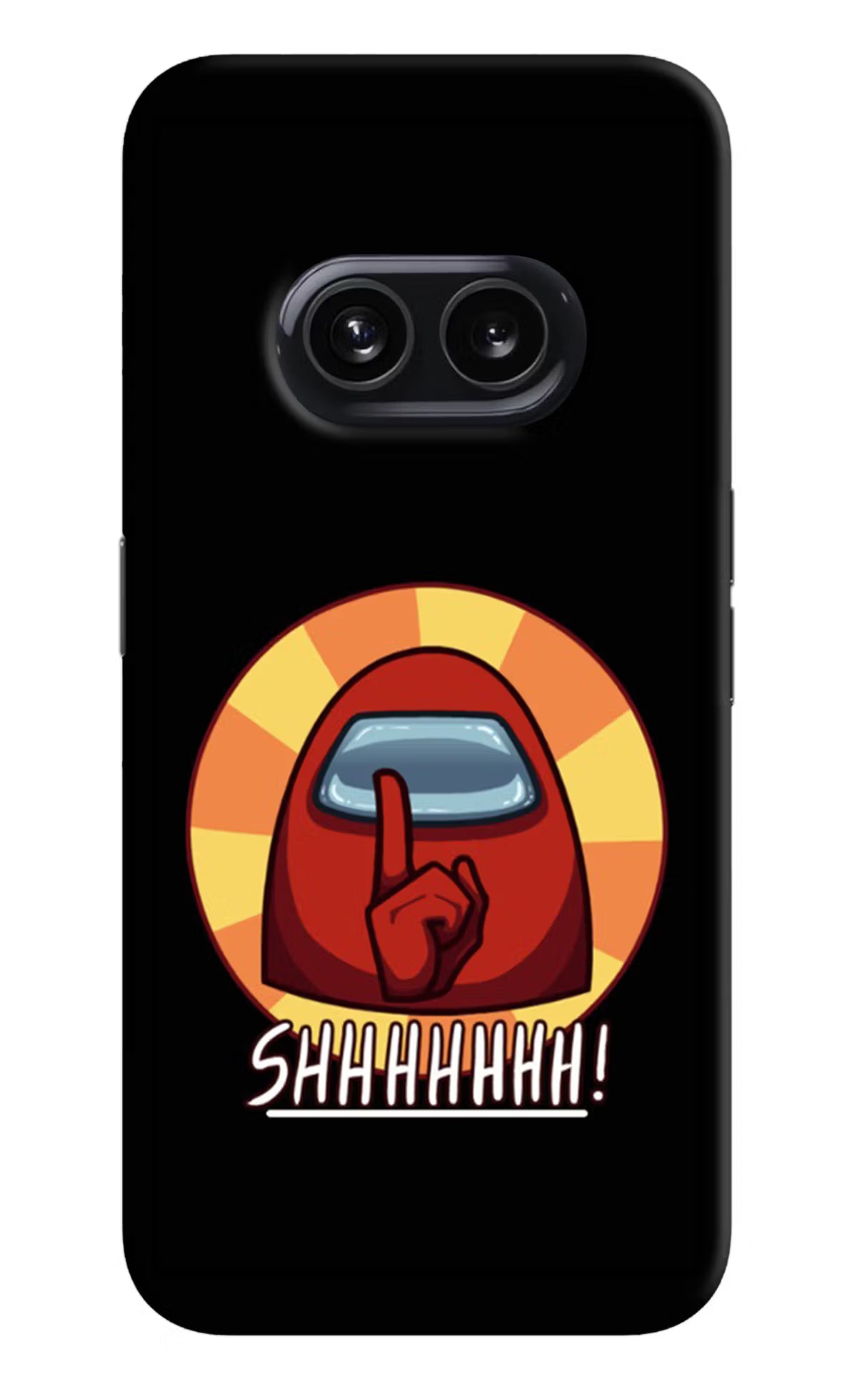 Among Us Shhh! Nothing Phone 2A Hard Case Back Cover by Casekaro