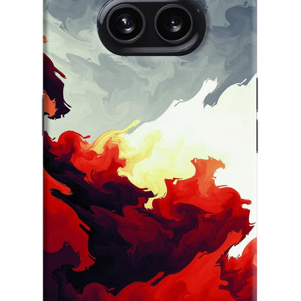 Fire Cloud Nothing Phone 2A Hard Case Back Cover by Casekaro