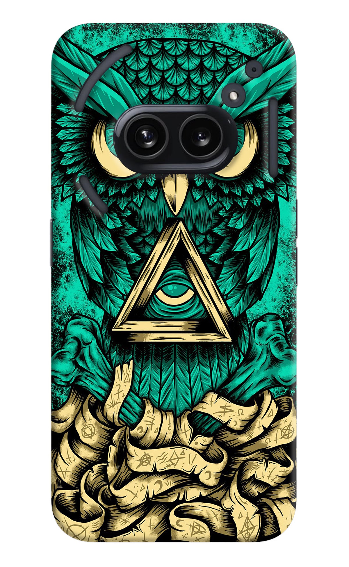 Green Owl Nothing Phone 2A Back Cover