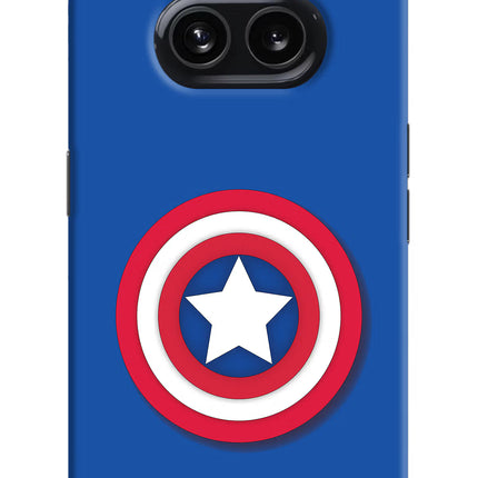Shield Nothing Phone 2A Hard Case Back Cover by Casekaro