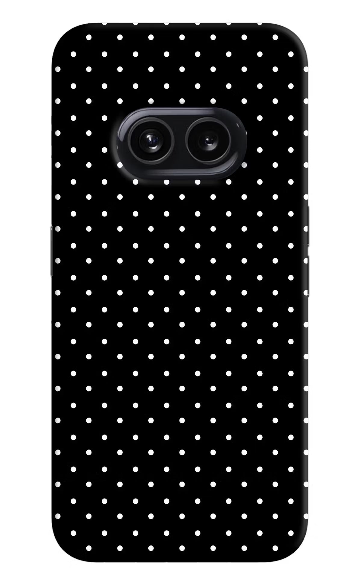 White Dots Nothing Phone 2A Hard Case Back Cover by Casekaro