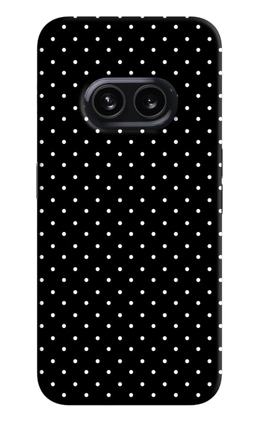 White Dots Nothing Phone 2A Hard Case Back Cover by Casekaro