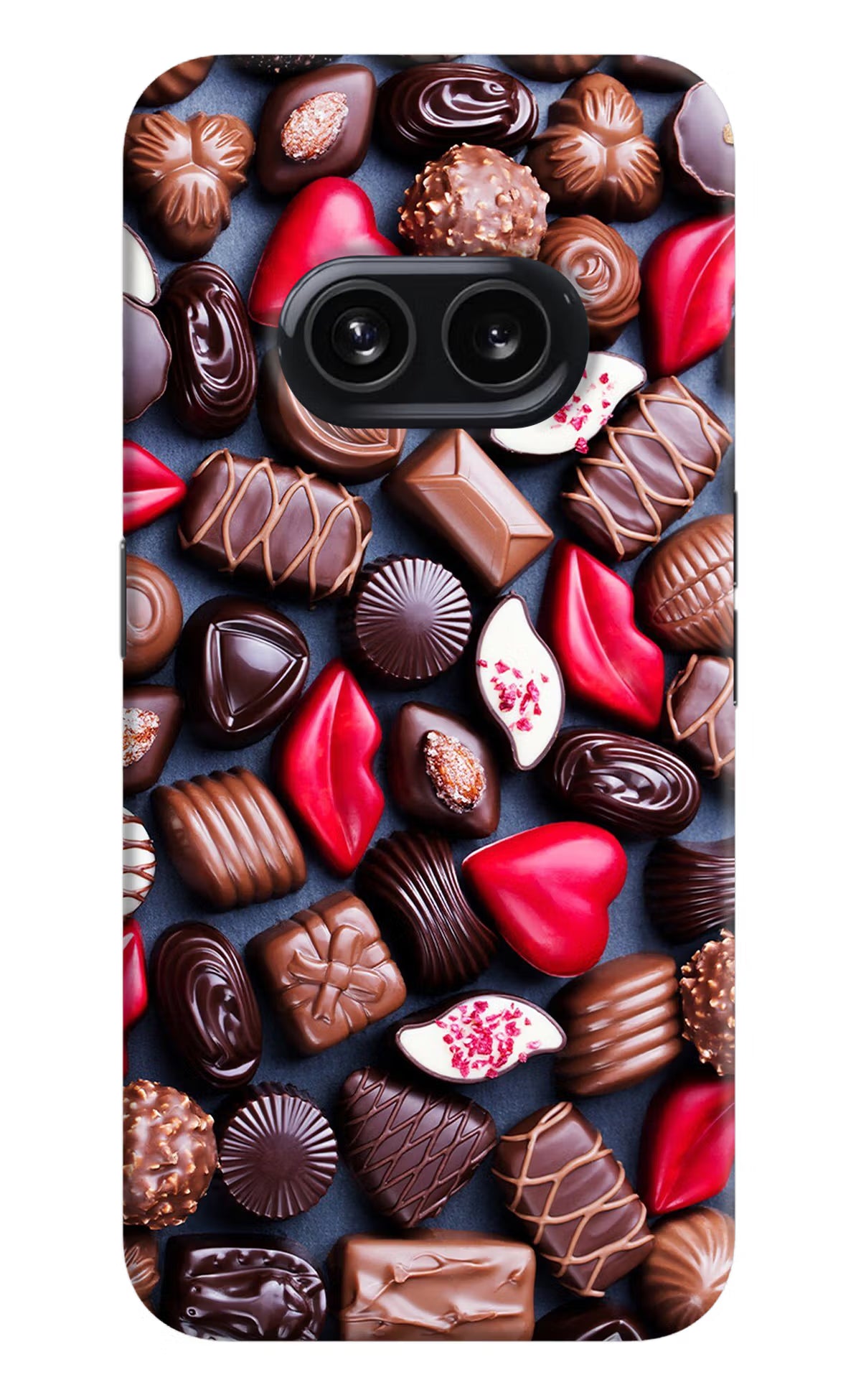 Chocolates Nothing Phone 2A Hard Case Back Cover by Casekaro