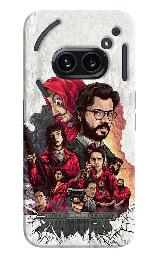 Money Heist Artwork Nothing Phone 2A Back Cover