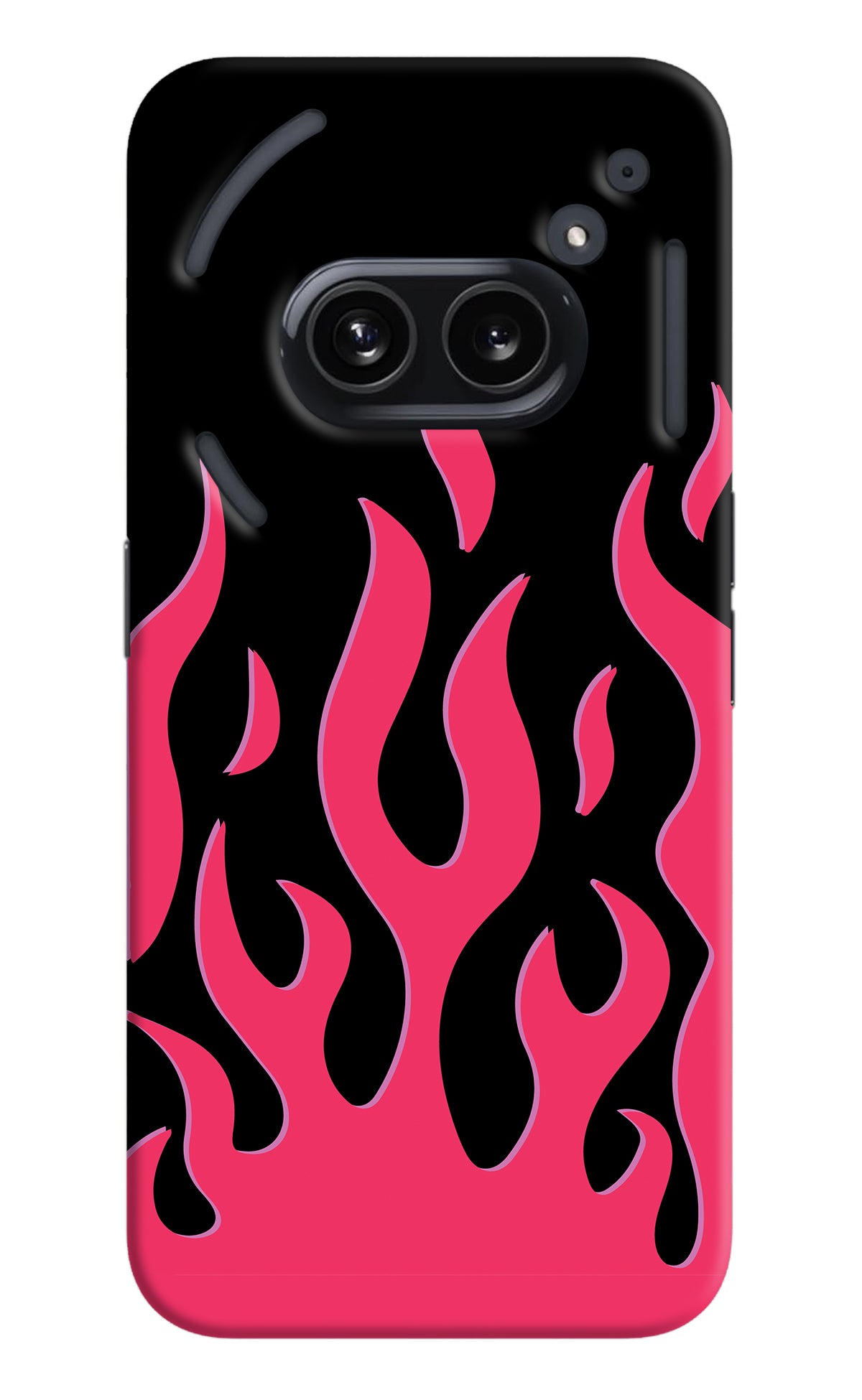 Fire Flames Nothing Phone 2A Back Cover