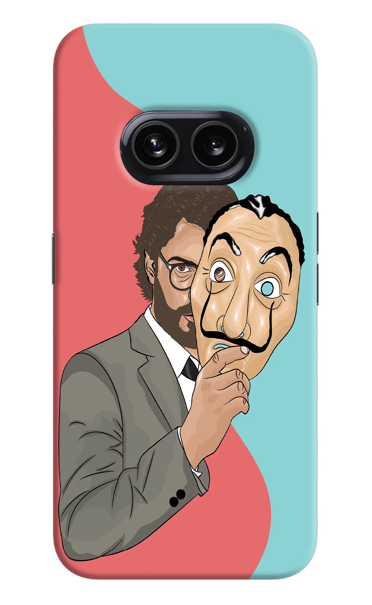 Professor Nothing Phone 2A Hard Case Back Cover by Casekaro