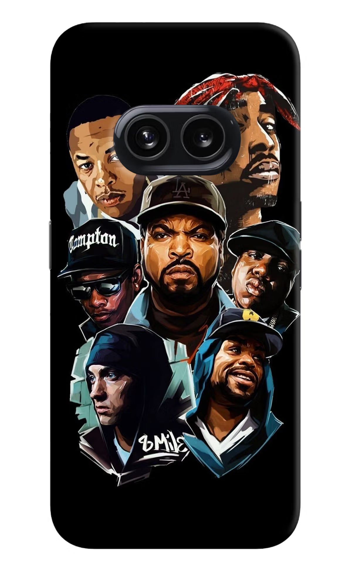 Rappers Nothing Phone 2A Hard Case Back Cover by Casekaro