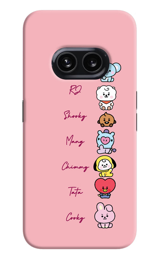 BTS names Nothing Phone 2A Hard Case Back Cover by Casekaro