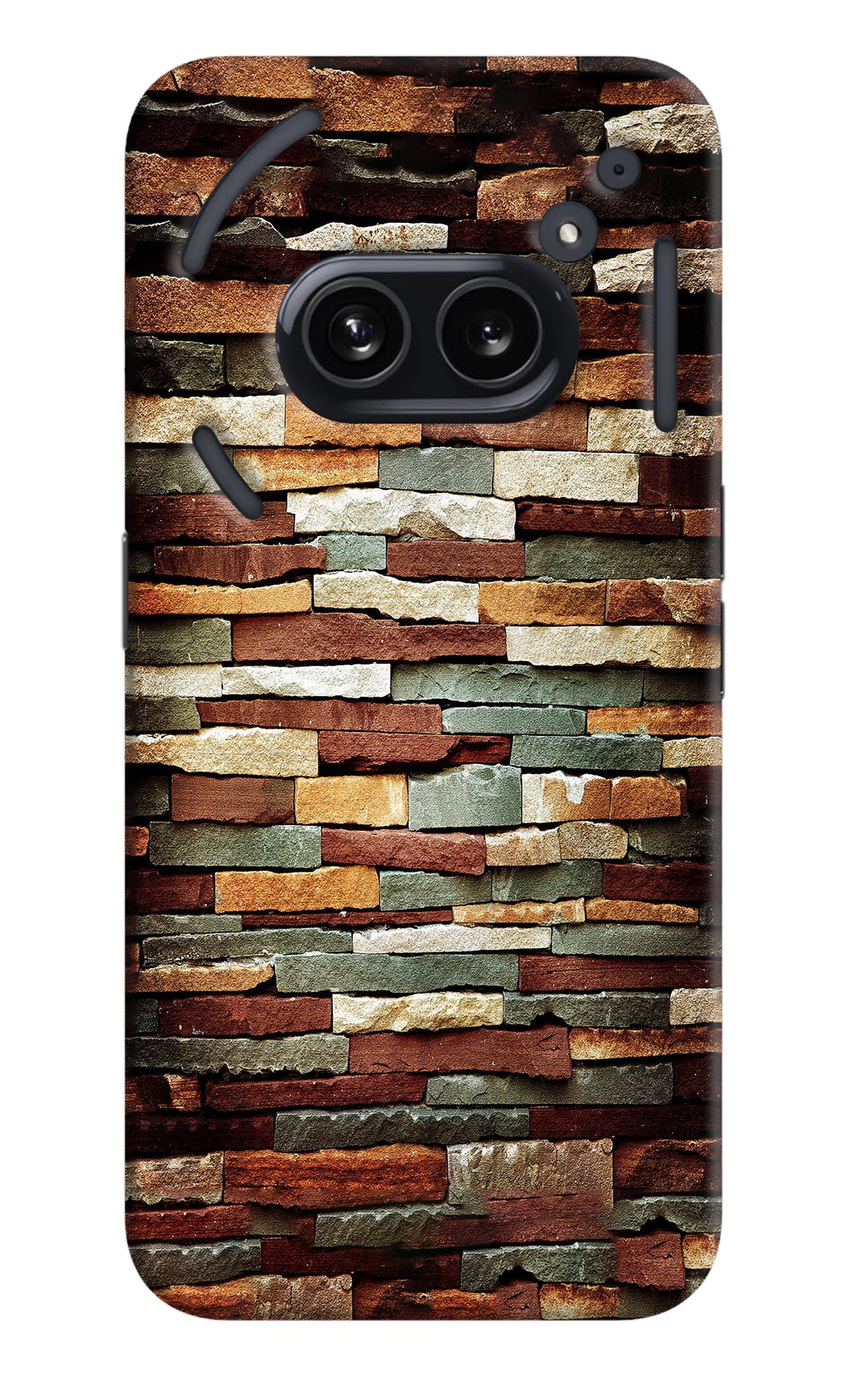 Bricks Pattern Nothing Phone 2A Back Cover