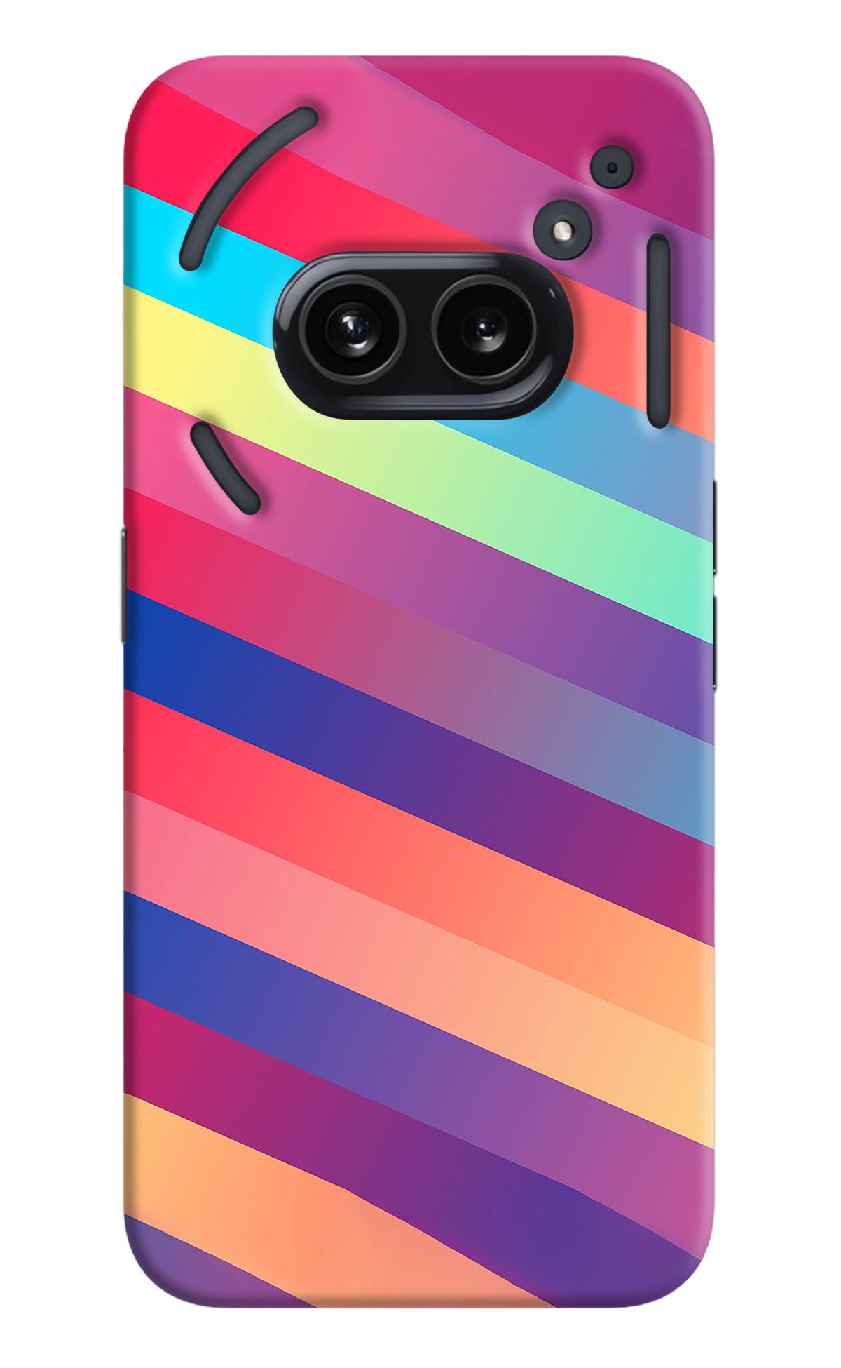 Stripes color Nothing Phone 2A Back Cover