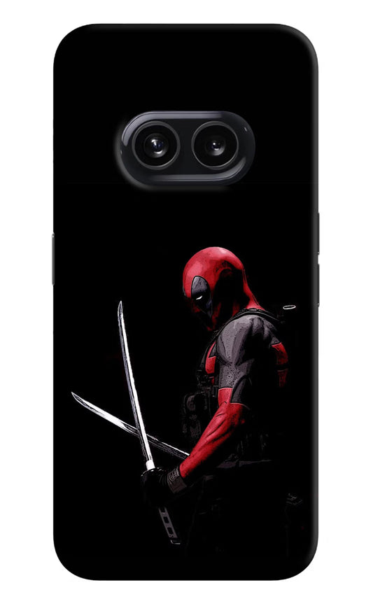 Deadpool Nothing Phone 2A Hard Case Back Cover by Casekaro