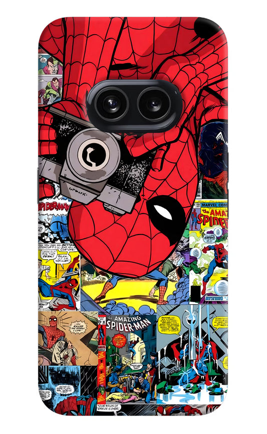 Spider Man Nothing Phone 2A Hard Case Back Cover by Casekaro
