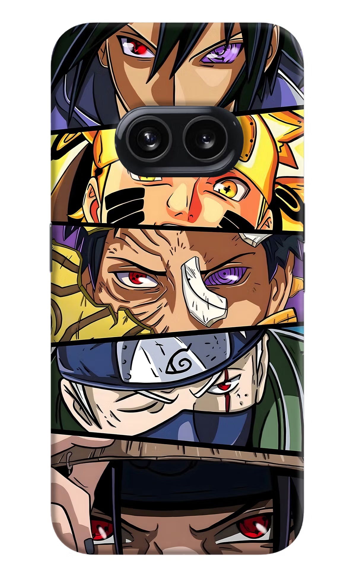 Naruto Character Nothing Phone 2A Hard Case Back Cover by Casekaro
