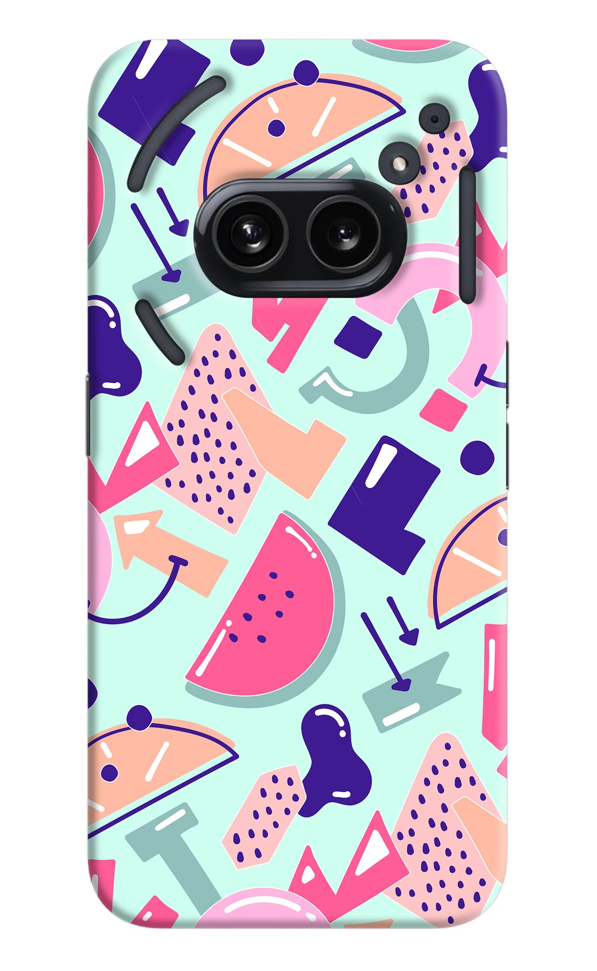 Doodle Pattern Nothing Phone 2A Back Cover