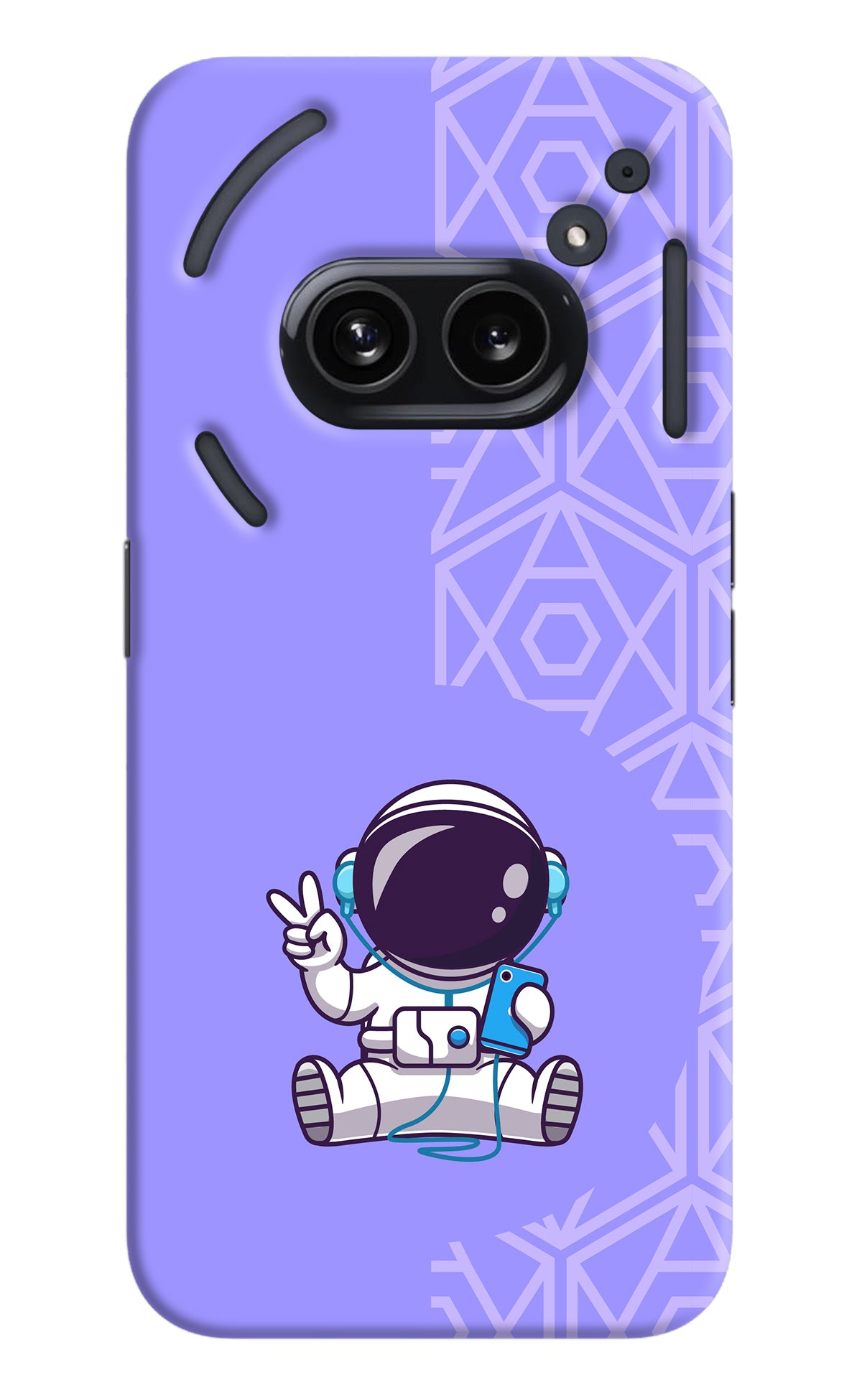 Cute Astronaut Chilling Nothing Phone 2A Back Cover