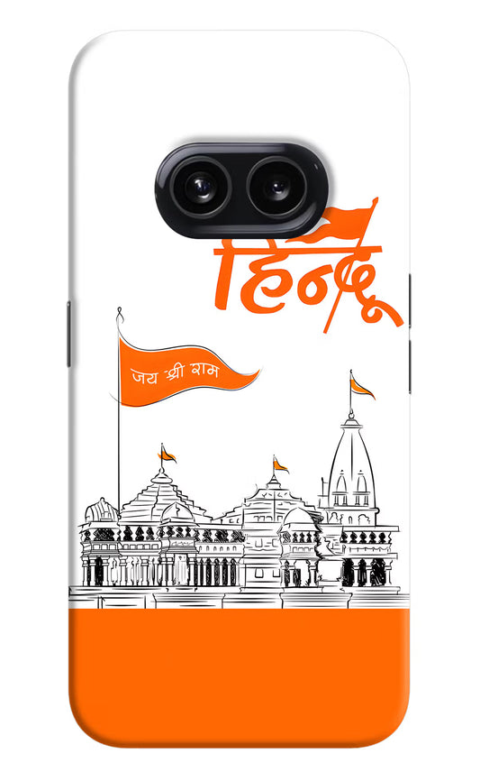 Jai Shree Ram Hindu Nothing Phone 2A Hard Case Back Cover by Casekaro