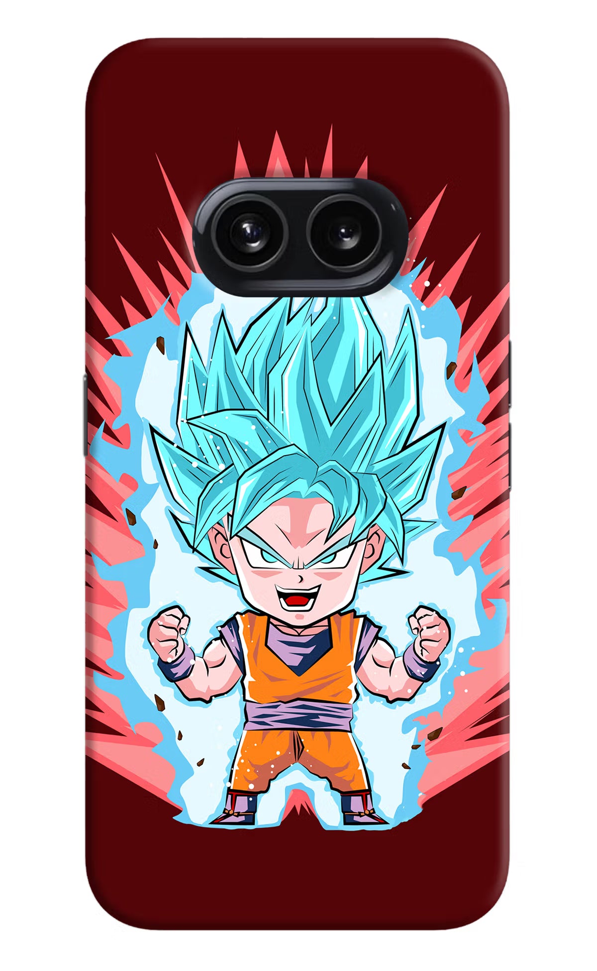 Goku Little Nothing Phone 2A Hard Case Back Cover by Casekaro