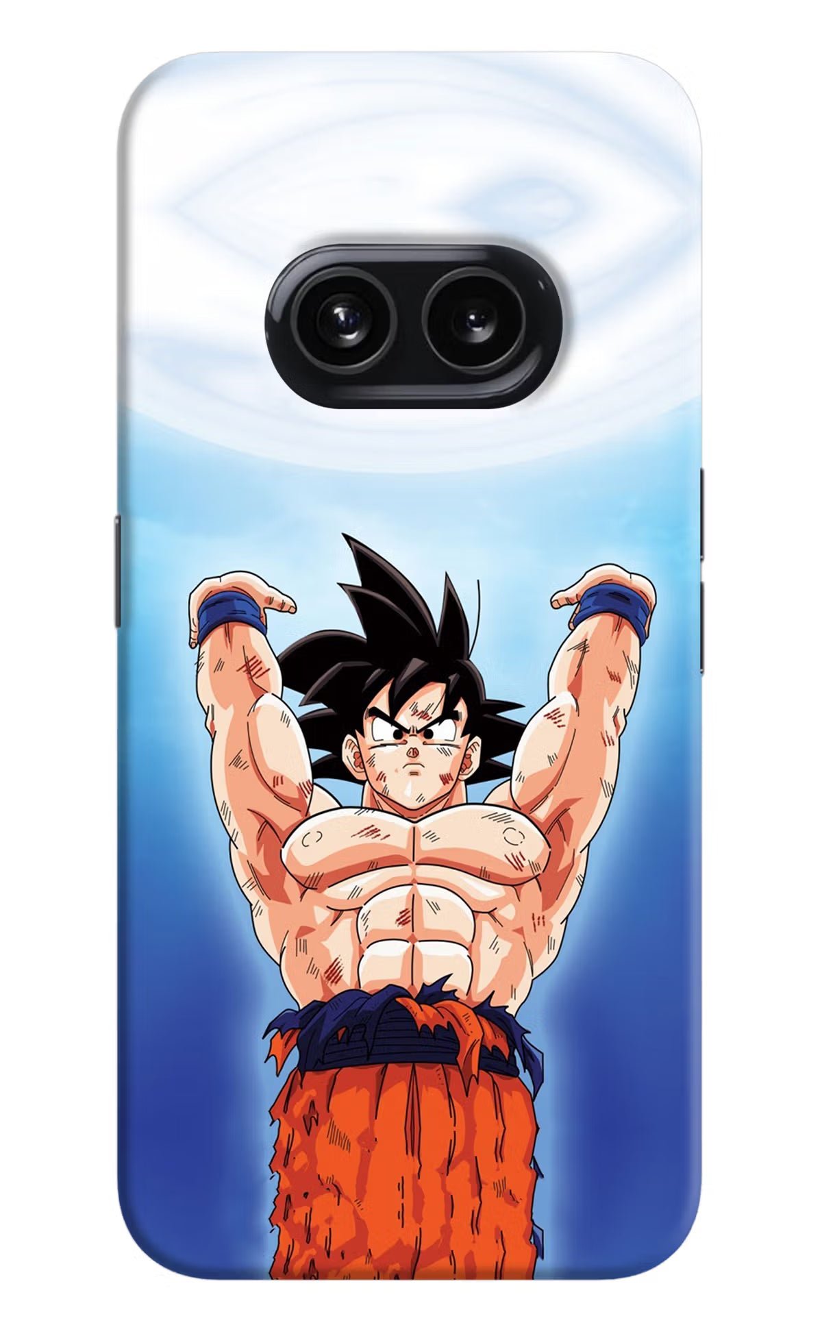 Goku Power Nothing Phone 2A Hard Case Back Cover by Casekaro